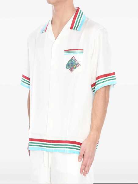 Camasi Casablanca Casa Way World Series Shirt WHITE Barbati (BM 17150045) 3