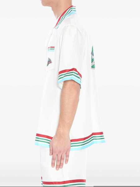 Camasi Casablanca Casa Way World Series Shirt WHITE Barbati (BM 17150045) 4