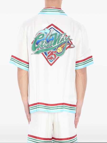 Camasi Casablanca Casa Way World Series Shirt WHITE Barbati (BM 17150045) 5