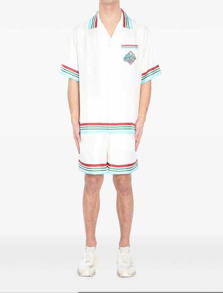 Camasi Casablanca Casa Way World Series Shirt WHITE Barbati (BM 17150045) 1