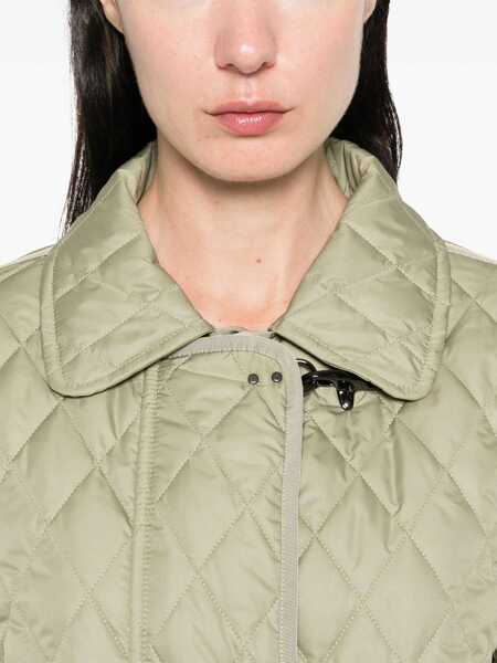 Jachete Fay 3-Hook Nylon Quilted Jacket GREEN Femei (BM 17150117) 5