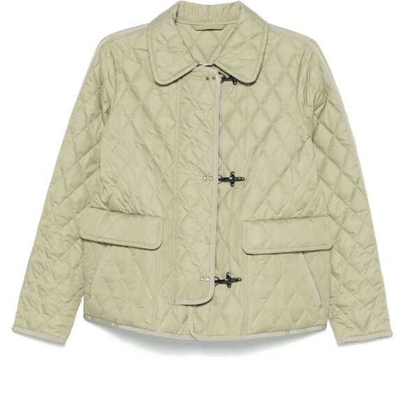Jachete Fay 3-Hook Nylon Quilted Jacket GREEN Femei (BM 17150117) 1
