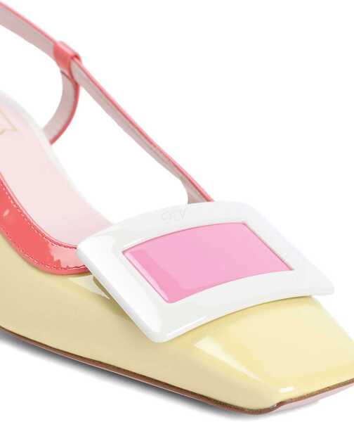 Pantofi cu toc Roger Vivier Belle Vivier Slingback Pumps MULTICOLOR Femei (BM 17150375) 4
