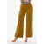 Viktor & Rolf High-Waisted Velvet Pants Yellow