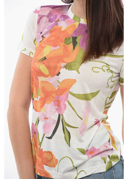 Tricouri Viktor & Rolf Floral Print T-Shirt Multicolor Femei (BM 17150519) 3