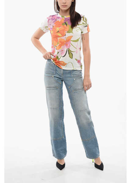 Tricouri Viktor & Rolf Floral Print T-Shirt Multicolor Femei (BM 17150519) 4