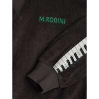 Bluze de trening pentru Fete - Bluze de trening MINI RODINI Piano terry sweatshirt Black Fete (BM 17151043) - B-mall.ro