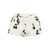 MINI RODINI Note aop muslin shorts White