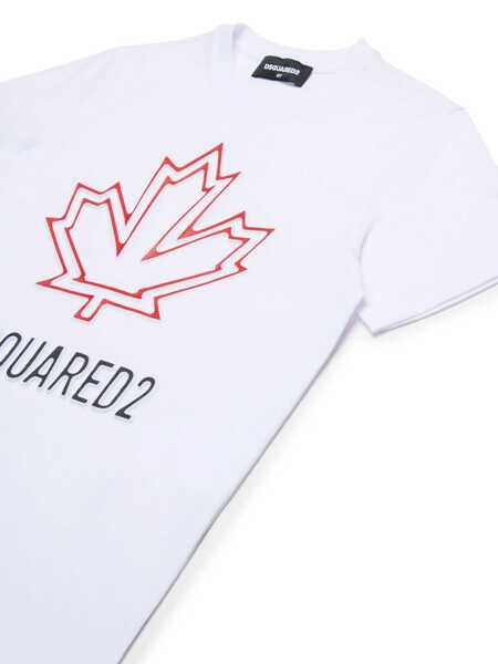 Tricouri DSQUARED2 T-shirts White Fete (BM 17151106) 3