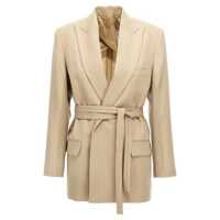 Sacouri Victoria Beckham Belt Blazer Femei