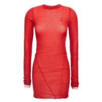 Rochii The Attico Two-Material Minidress Femei