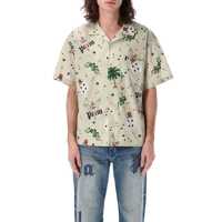 Camasi Palm Angels Pin-Up Bowling Shirt Barbati