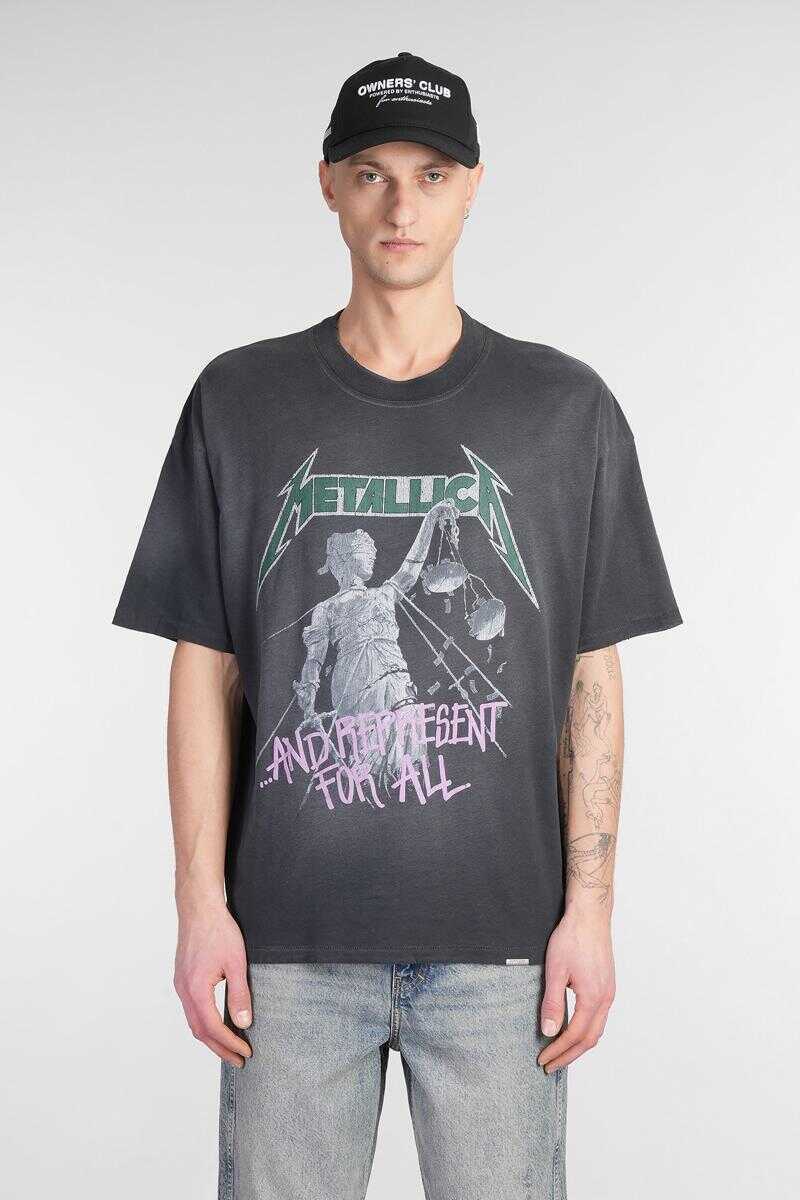 Tricouri REPRESENT Represent Metallica T-Shirt GREY Barbati (BM 17152627) 1