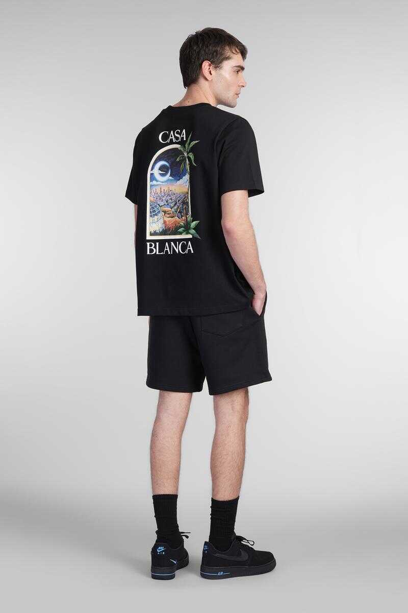 Tricouri Casablanca Casablanca T-Shirt Black Barbati (BM 17152690) 2