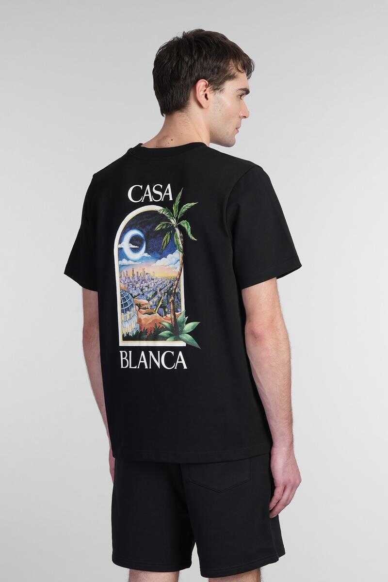 Tricouri Casablanca Casablanca T-Shirt Black Barbati (BM 17152690) 1