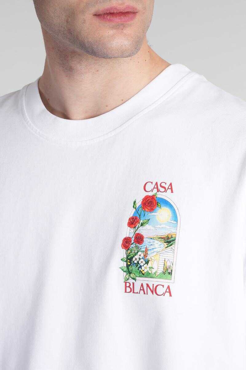 Tricouri Casablanca Casablanca T-Shirt WHITE Barbati (BM 17152693) 5