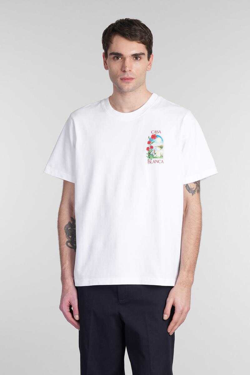 Tricouri Casablanca Casablanca T-Shirt WHITE Barbati (BM 17152693) 1