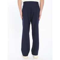 Pantaloni Casablanca pentru Barbati - Pantaloni Casablanca Tailored Trousers With Front Pleats BLUE Barbati (BM 17153269) - B-mall.ro