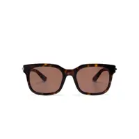 Ochelari de soare Alexander McQueen Alexander McQueen City T-Bar Rectangular Sunglasses