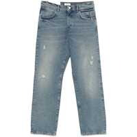 Blugi Amish James Ripped Cotton Jeans Barbati