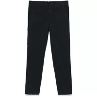 Pantaloni Pt Torino Navy Blue Cotton Stretch Trousers Barbati