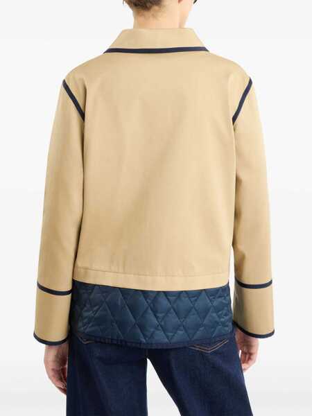 Geci Fay Fay Stretch Gabardine Caban Jacket Beige Femei (BM 17157211) 3