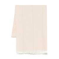 Esarfe Peserico Light Beige Linen Blended Scarf Femei