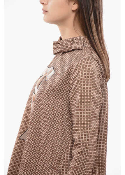 Rochii scurte Viktor & Rolf Printed Petite Bow A-Line Dress Beige Femei (BM 17158553) 3