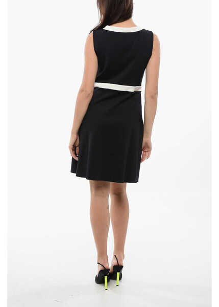 Rochii scurte Viktor & Rolf Sleeveless Dress With Cutout And Bow Detail Black Femei (BM 17158574) 2