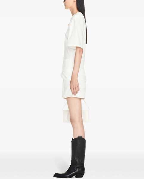 Pantaloni scurti Off-White High Waisted Vintage Denim Shorts White Femei (BM 17158721) 3