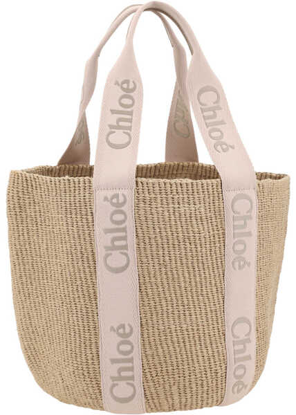 Genti de mana Chloe Woody Bucket Bag BLUSHY BEIGE Femei (BM 17159177) 2