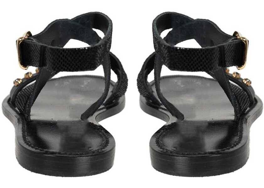 Papuci Pinko Lussemburgo 1P21DP Czarny Femei (BM 17159423) 4