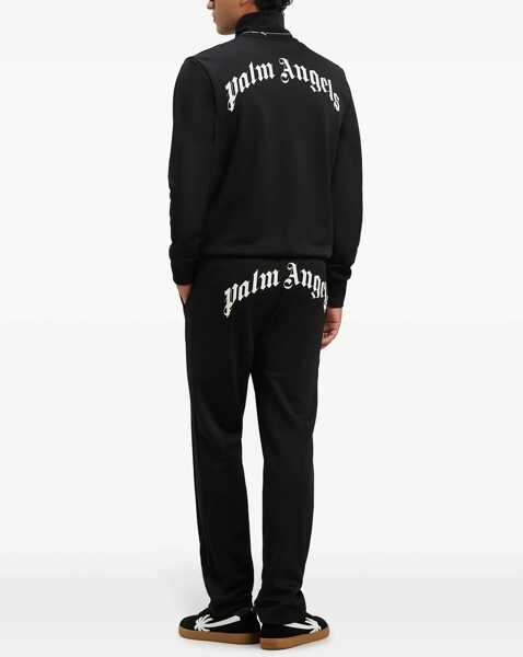 Bluze de trening Palm Angels Track Sweatshirt With Logo BLACK Barbati (BM 17159639) 2