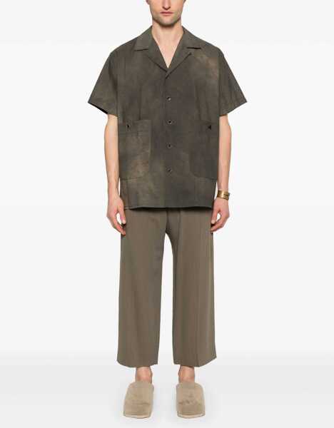 Camasi casual UMA WANG Terry Shirt CHARCOAL Barbati (BM 17159756) 2