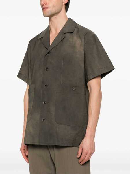 Camasi casual UMA WANG Terry Shirt CHARCOAL Barbati (BM 17159756) 3