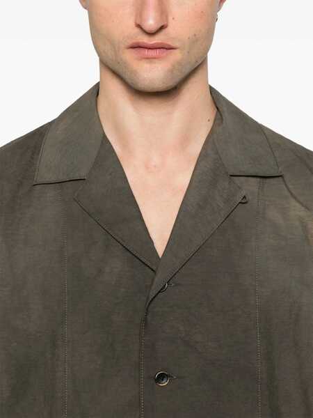 Camasi casual UMA WANG Terry Shirt CHARCOAL Barbati (BM 17159756) 5