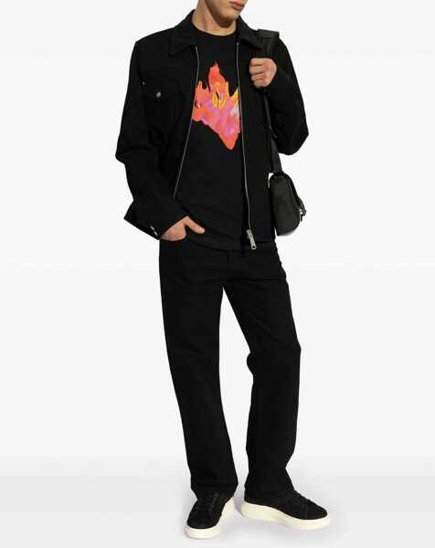 Blugi drepti Alexander McQueen Straight Leg Jeans BLACK Barbati (BM 17159789) 2