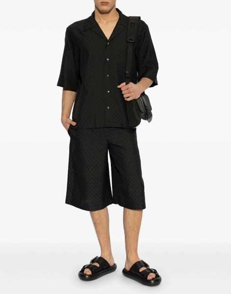 Camasi casual Alexander McQueen Skull Pattern Shirt BLACK Barbati (BM 17159822) 2