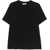 HELMUT LANG Embossed Logo T-Shirt BLACK