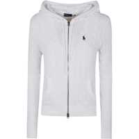 Tricouri Polo Polo Ralph Lauren Cable Knit Embroidered Logo Zipped Hoodie Femei