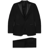 Costume Corneliani Virgin Wool Suit In Black Barbati