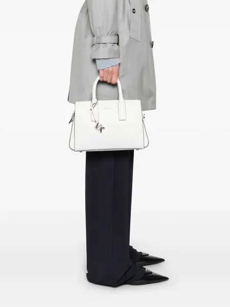 Genti de mana Michael Kors Michael Kors Tote Bag In White With Adjustable Detachable Shoulder Strap WHITE Femei (BM 17160244) 2