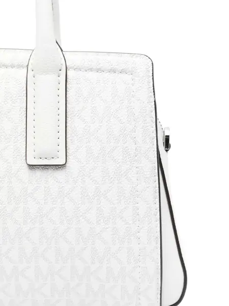 Genti de mana Michael Kors Michael Kors Tote Bag In White With Adjustable Detachable Shoulder Strap WHITE Femei (BM 17160244) 4