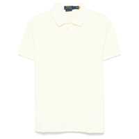 Tricouri Polo Polo Ralph Lauren Cotton Polo In Pastel Yellow With Logo Barbati