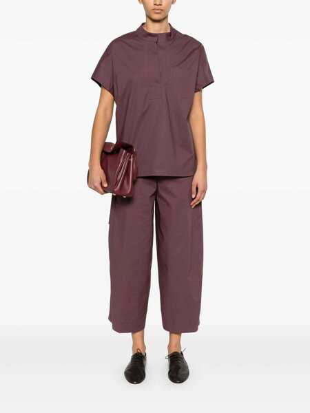 Pantaloni casual Nine in the morning Nine In The Morning Blended Cotton Trousers Red Femei (BM 17160886) 2
