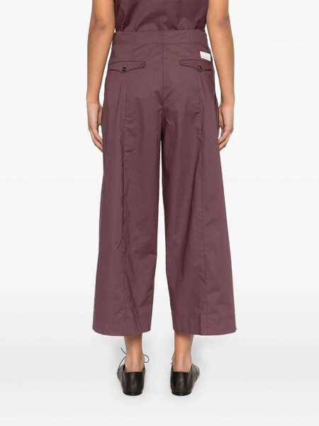 Pantaloni casual Nine in the morning Nine In The Morning Blended Cotton Trousers Red Femei (BM 17160886) 4