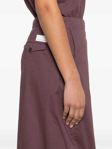 Pantaloni casual Nine in the morning Nine In The Morning Blended Cotton Trousers Red Femei (BM 17160886) 5
