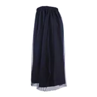 Imbracaminte Dama pagina 607 - Fuste Fabiana Filippi Fabiana Filippi Midnight Blue Linen And Viscose Skirt BLUE Femei (BM 17161303) - B-mall.ro