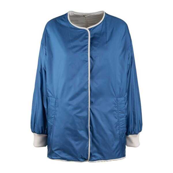 Geci Max Mara Max Mara Reversible Jacket Sand And Blue BEIGE, BLUE Femei (BM 17161312) 4