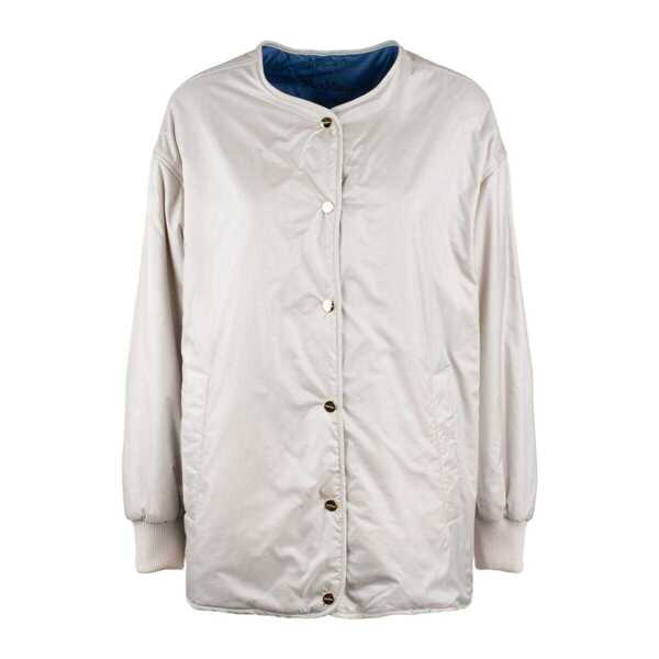 Geci Max Mara Max Mara Reversible Jacket Sand And Blue BEIGE, BLUE Femei (BM 17161312) 1